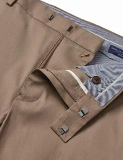 Slim Fit Cotton Rich Trousers