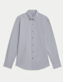 Slim Fit Cotton Stretch 360 Flex™ Shirt