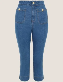 Slim Fit Cropped Jeans