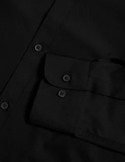 Slim Fit Easy Iron Cotton Blend Shirt