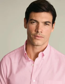Slim Fit Easy Iron Pure Cotton Shirt