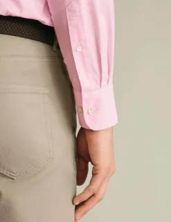 Slim Fit Easy Iron Pure Cotton Shirt