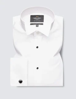 Slim Fit Easy Iron Pure Cotton Shirt