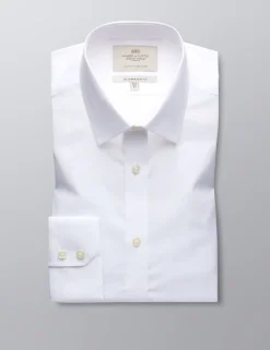 Slim Fit Easy Iron Pure Cotton Shirt