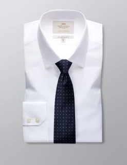 Slim Fit Easy Iron Pure Cotton Shirt