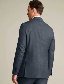 Slim Fit Italian Wool Suit Jacket