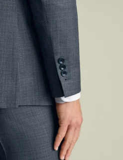 Slim Fit Italian Wool Suit Jacket