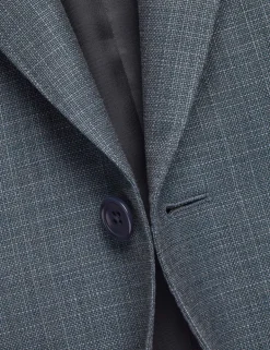 Slim Fit Italian Wool Suit Jacket