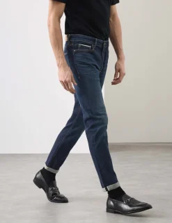 Slim Fit Japanese Selvedge Stretch Jeans