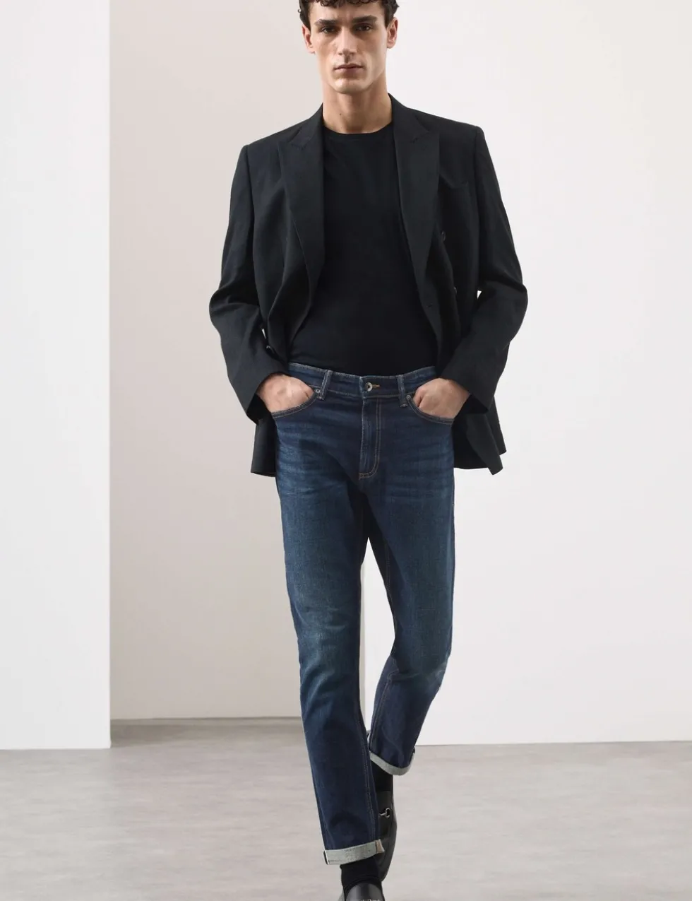 Slim Fit Japanese Selvedge Stretch Jeans