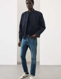 Slim Fit Japanese Selvedge Stretch Jeans
