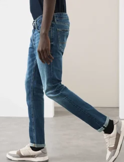 Slim Fit Japanese Selvedge Stretch Jeans