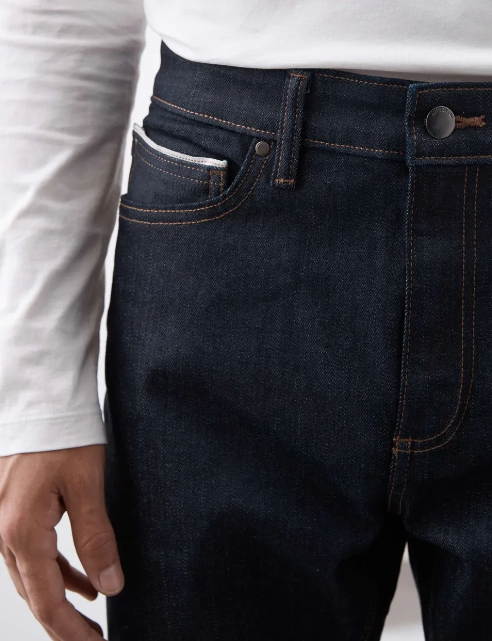 Slim Fit Japanese Selvedge Stretch Jeans