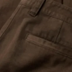 Slim Fit Linen Rich Herringbone Trousers