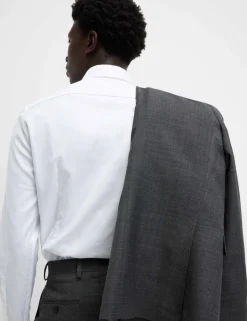 Slim Fit Luxury Cotton Twill Shirt