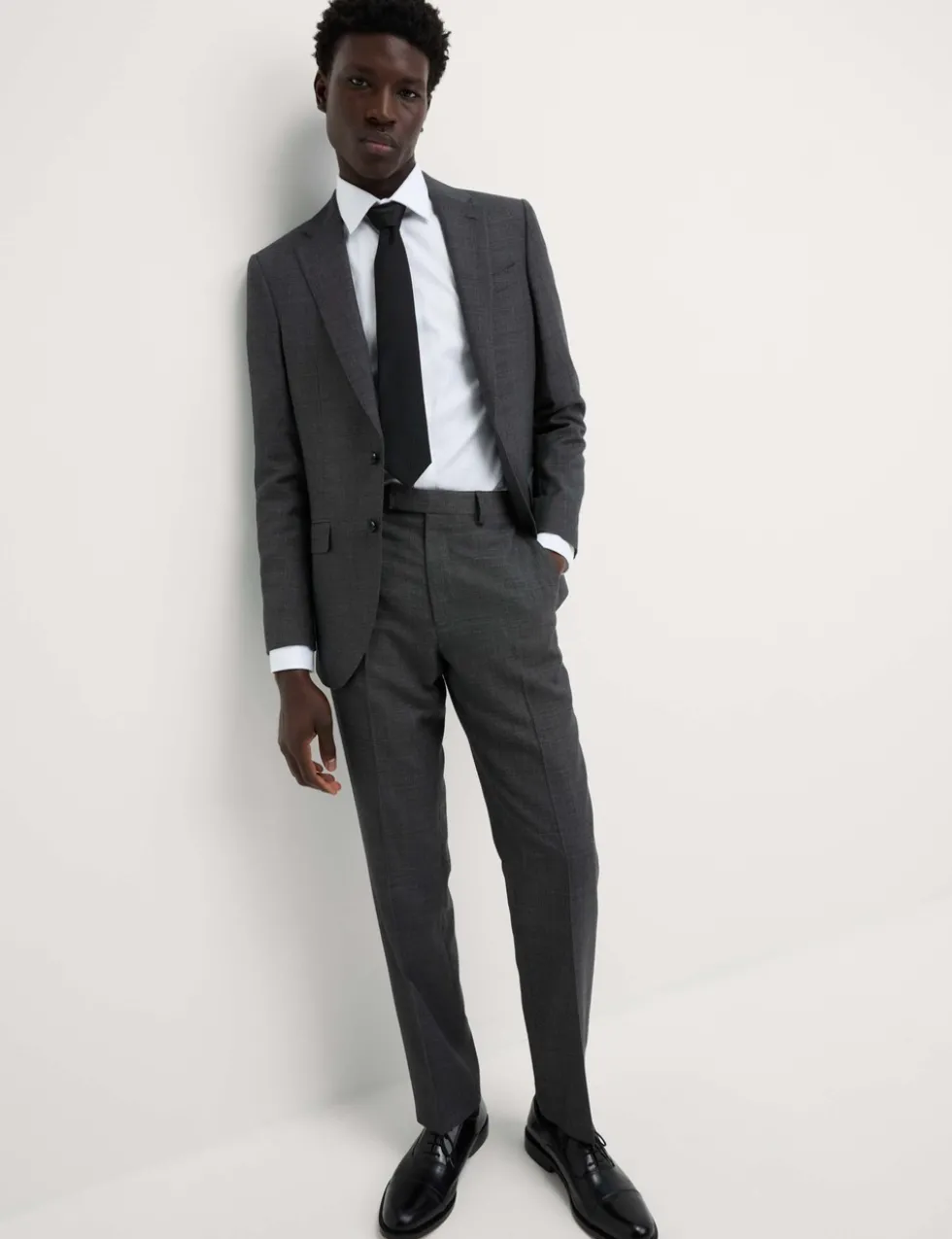 Slim Fit Luxury Cotton Twill Shirt