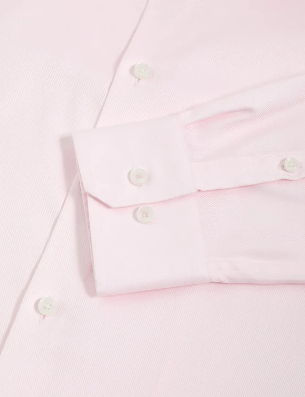 Slim Fit Luxury Cotton Twill Shirt