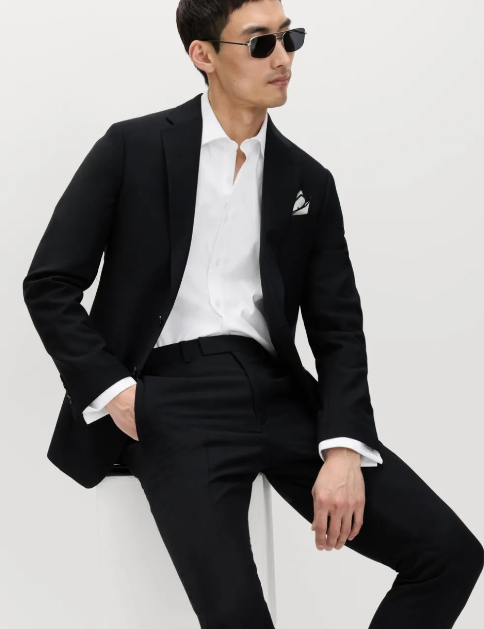 Slim Fit Luxury Pure Cotton Twill Shirt