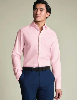 Slim Fit Non Iron Cotton Rich Shirt