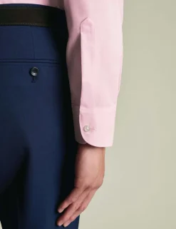 Slim Fit Non Iron Cotton Rich Shirt