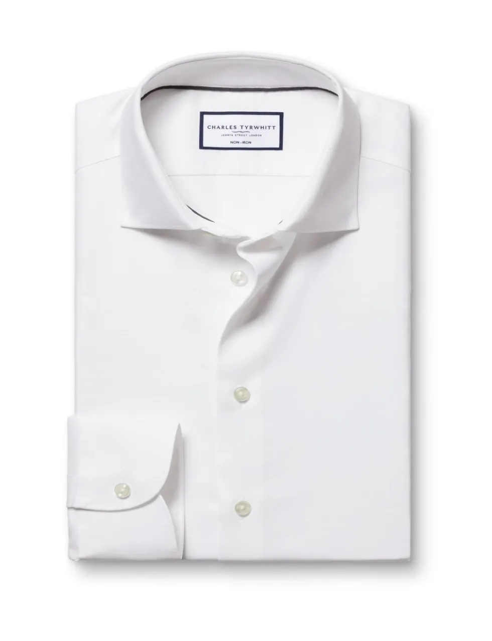 Slim Fit Non Iron Cotton Linen Oxford Shirt