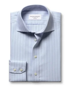 Slim Fit Non Iron Herringbone Shirt