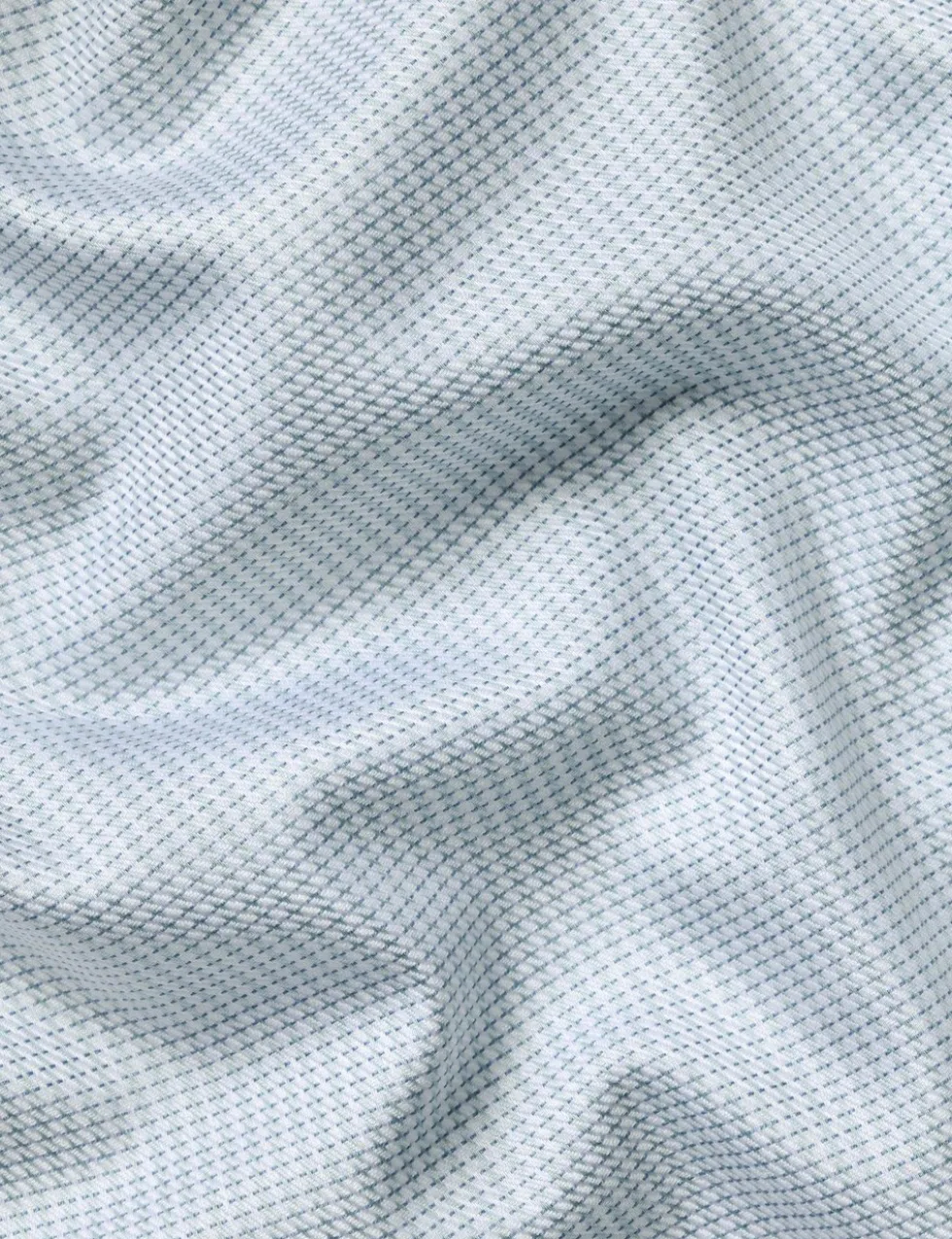 Slim Fit Non Iron Pure Cotton Puppytooth Shirt