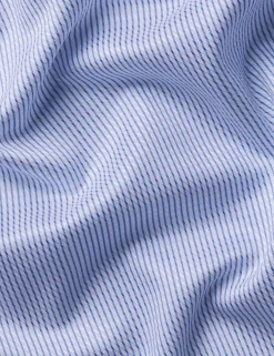Slim Fit Non Iron Pure Cotton Striped Shirt