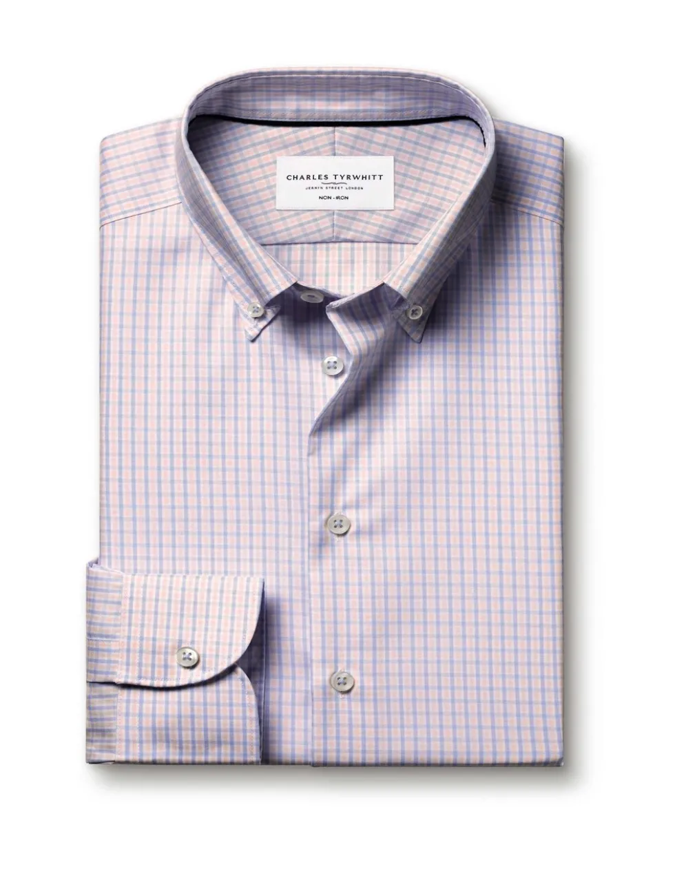 Slim Fit Non Iron Pure Cotton Check Shirt