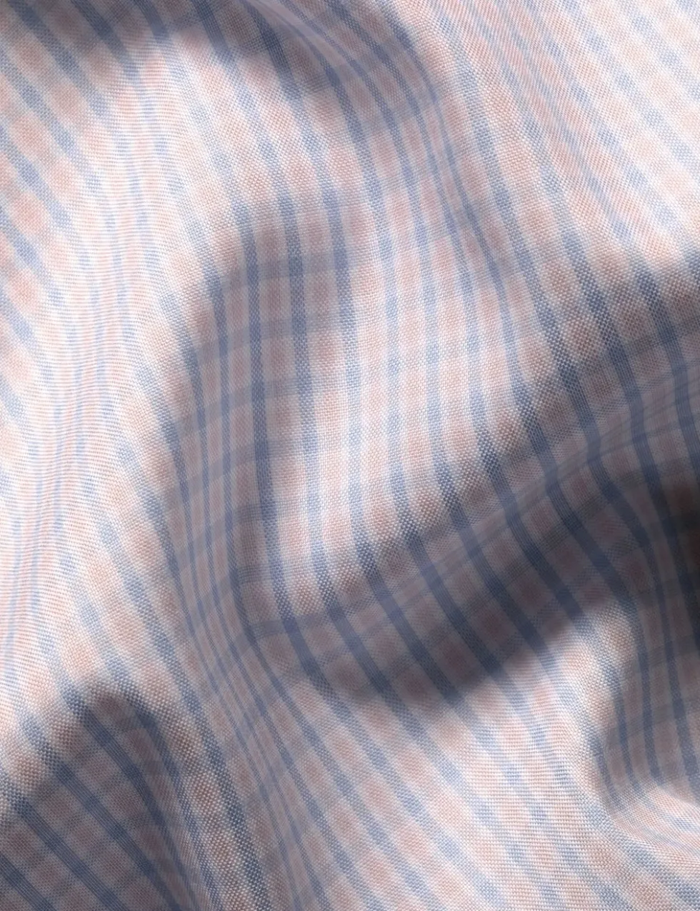 Slim Fit Non Iron Pure Cotton Check Shirt