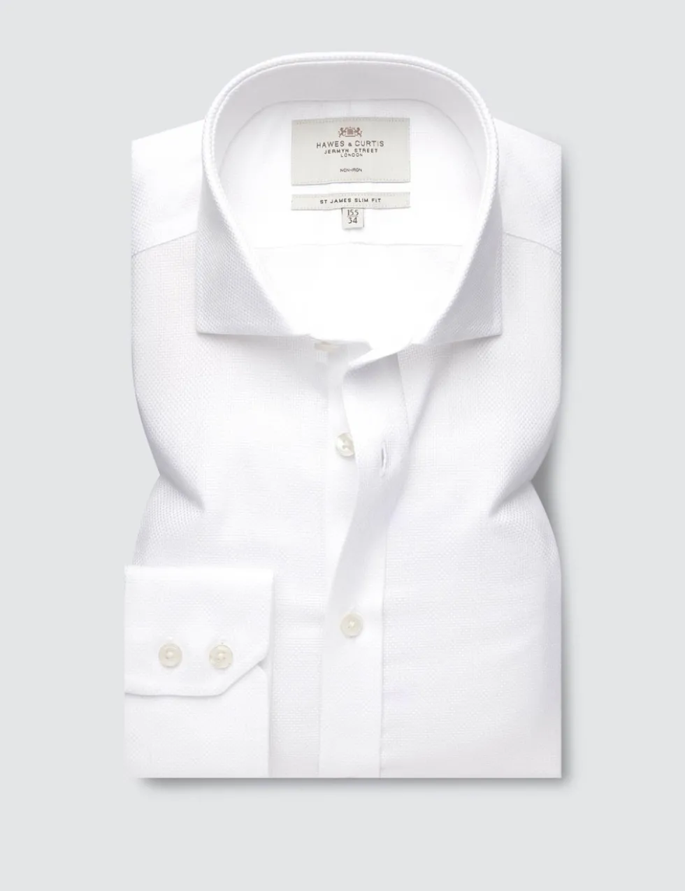 Slim Fit Non Iron Pure Cotton Shirt