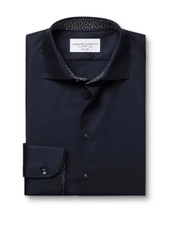 Slim Fit Non Iron Pure Cotton Floral Shirt