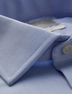 Slim Fit Non Iron Pure Cotton Twill Shirt