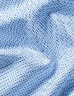 Slim Fit Non Iron Pure Cotton Textured Shirt