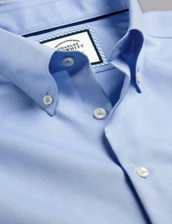 Slim Fit Non Iron Pure Cotton Oxford Shirt