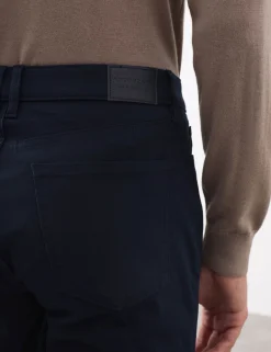 Slim Fit Performance Twill 5 Pocket Trousers