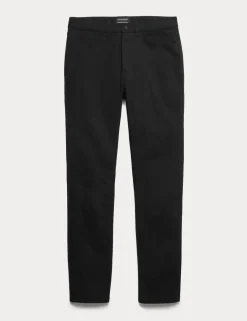 Slim Fit Performance Twill 5 Pocket Trousers