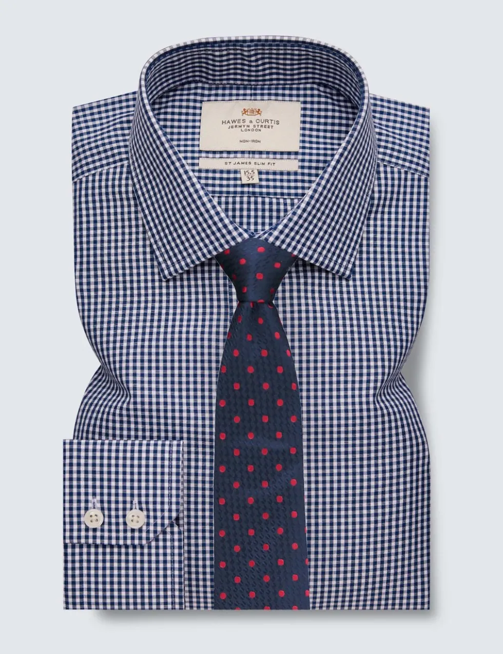 Slim Fit Pure Cotton Check Shirt