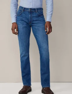 Slim Fit Pure Cotton Jeans