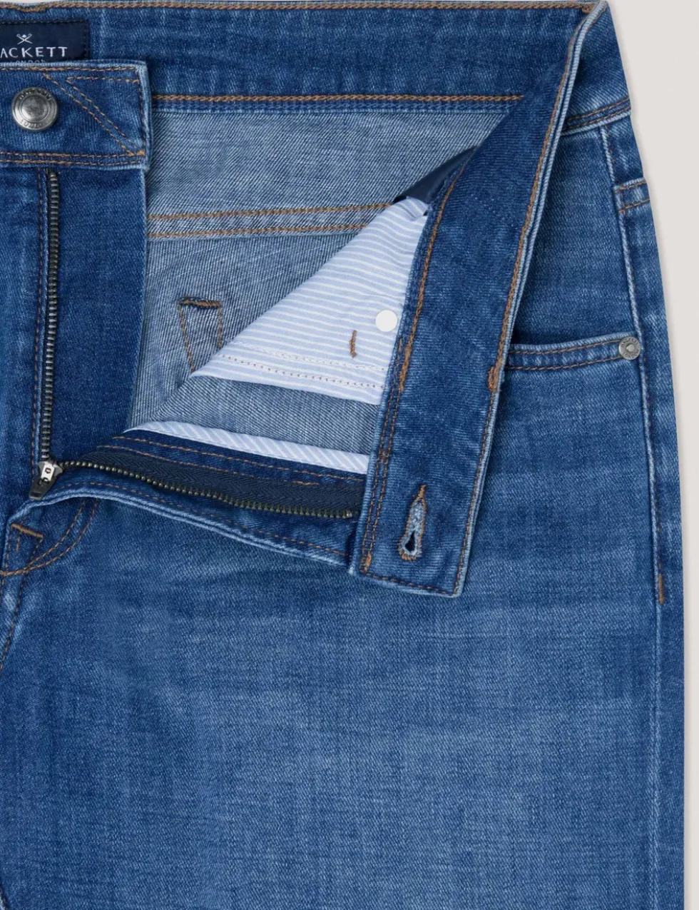 Slim Fit Pure Cotton Jeans