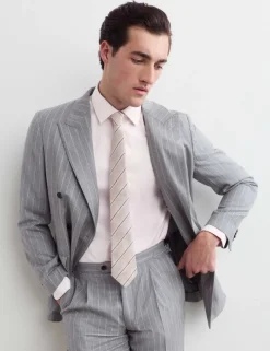 Slim Fit Pure Cotton Luxury Textured Shirt