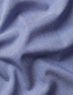 Slim Fit Pure Cotton Non Iron Poplin Shirt