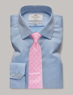 Slim Fit Pure Cotton Pique Shirt