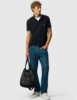 Slim Fit Pure Cotton Polo Shirt