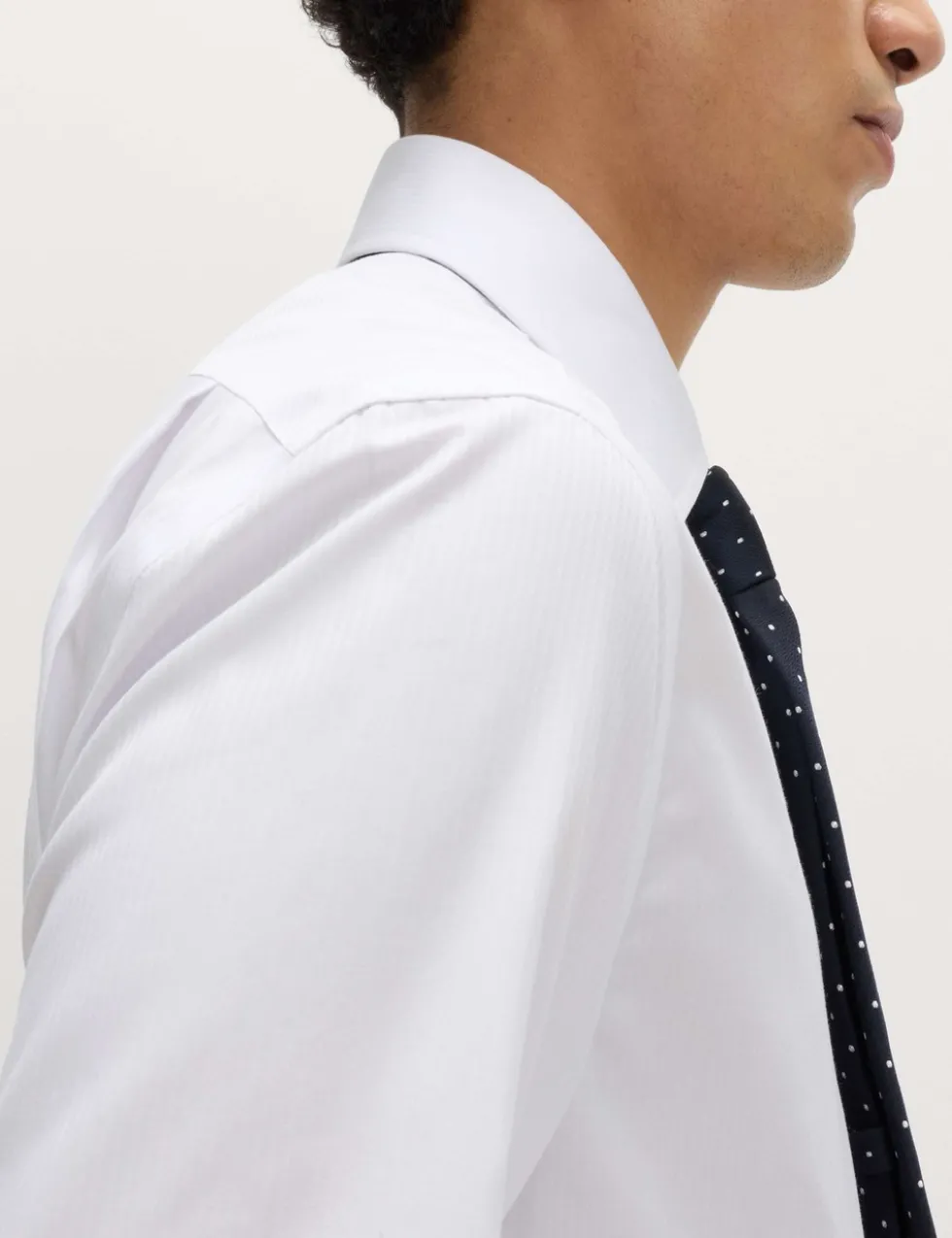Slim Fit Pure Cotton Sateen Luxury Shirt