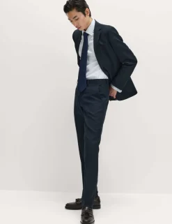Slim Fit Pure Cotton Striped Luxury Shirt