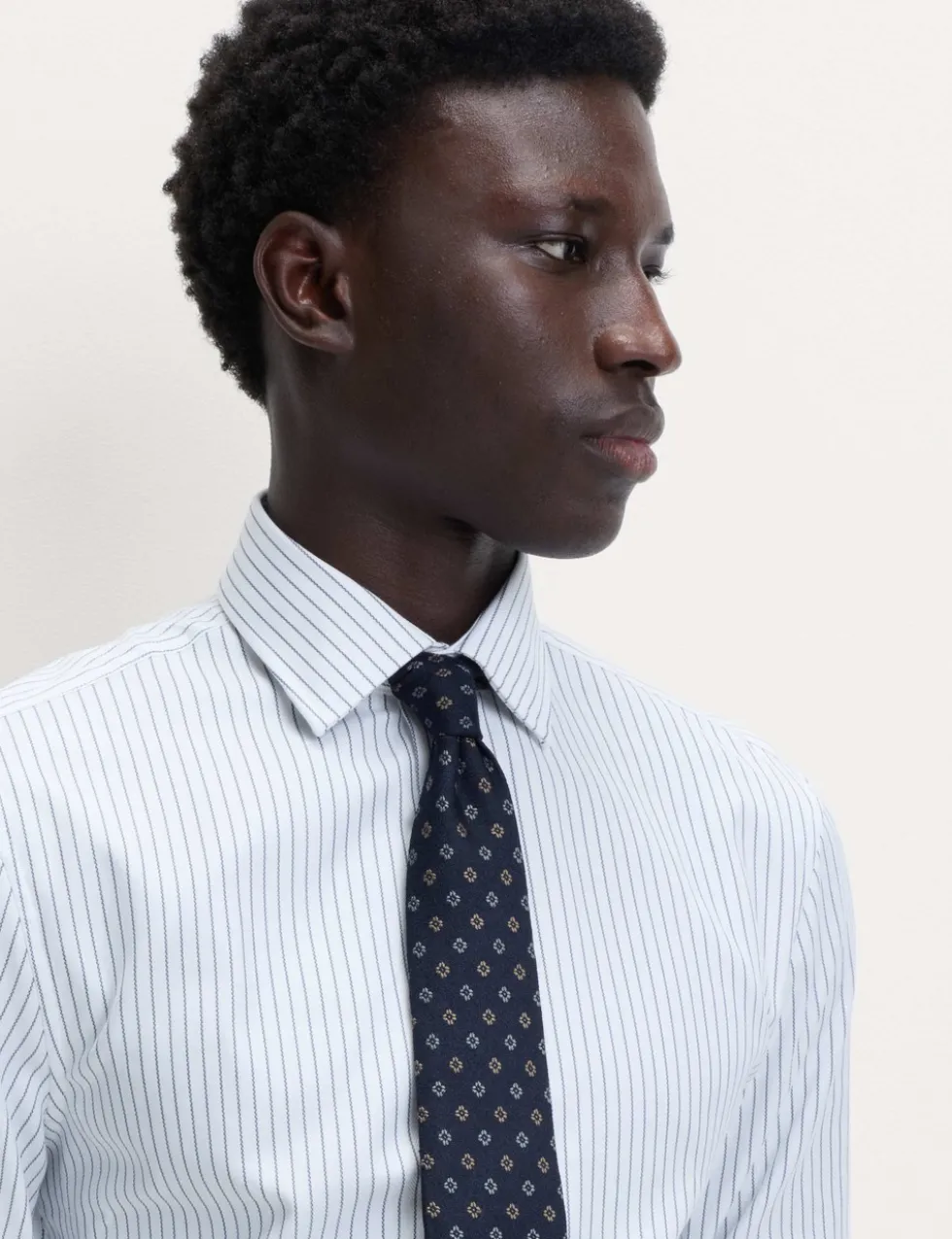 Slim Fit Pure Cotton Striped Shirt