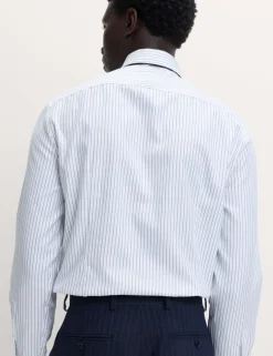 Slim Fit Pure Cotton Striped Shirt