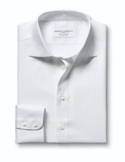 Slim Fit Pure Cotton Textured Luxury Shirt