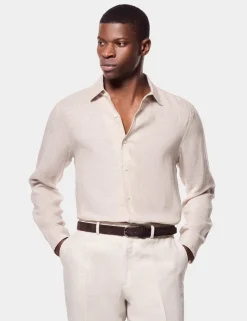 Slim Fit Pure Linen Shirt